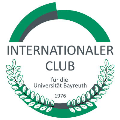 Das Bild zeigt das aktualisierte Logo des Internationalen Clubs in grün grau